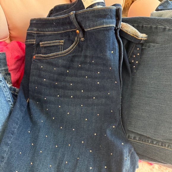 12 pairs 22 jeans American Eagle, Lane Bryant, Calvin K and KanCan - Picture 14 of 16